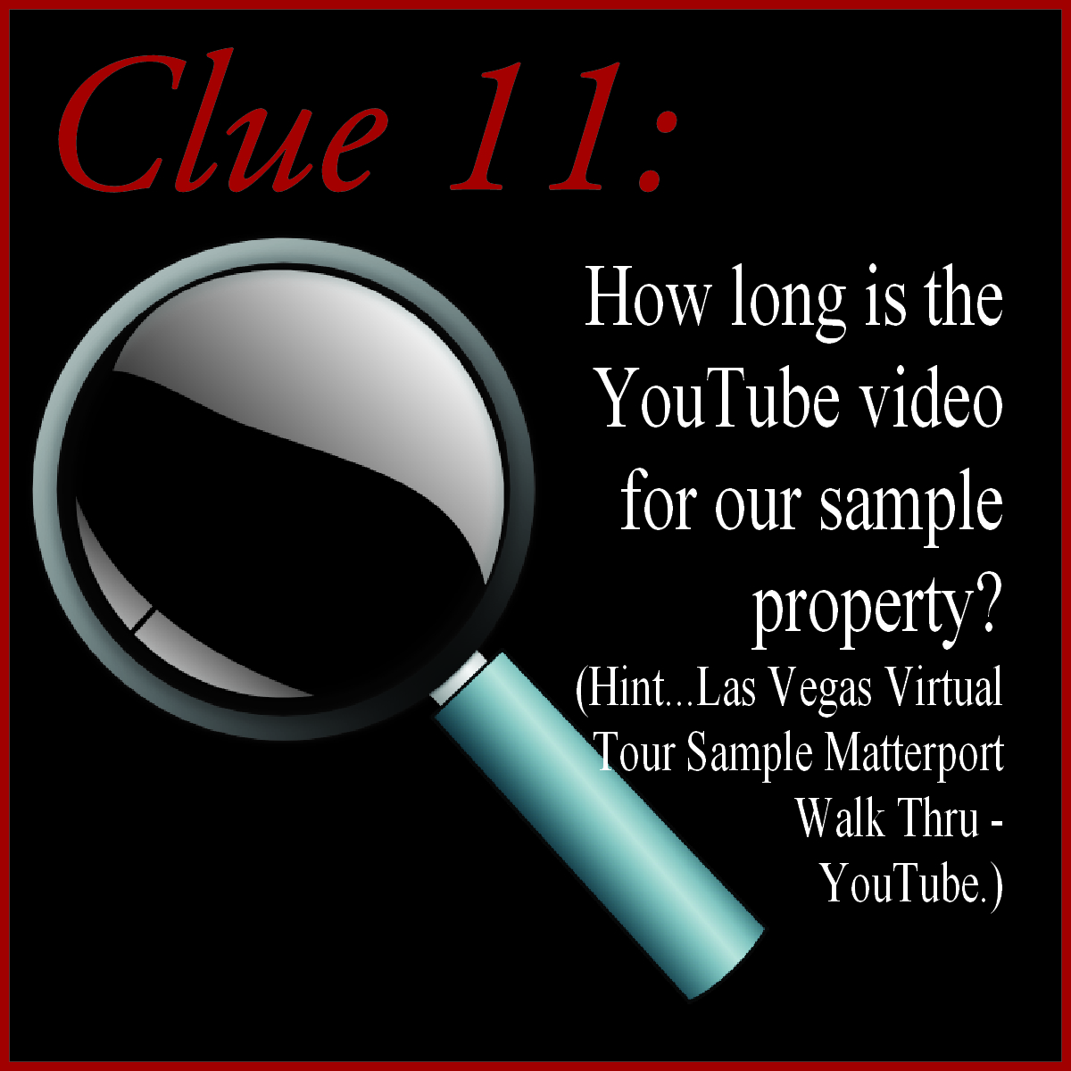 Las Vegas Virtual Tour Clue 11