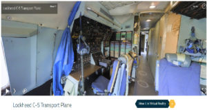 Virtual Reality image - C-5 Transport Plane