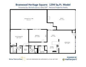 1294 model floorplan braewood heritage matterport