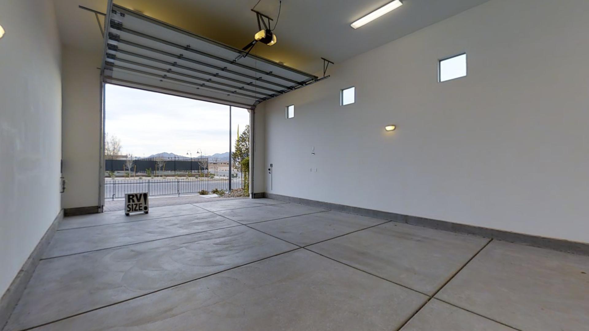 Matterport Brand New Home Shoot in Henderson with an RV Garage