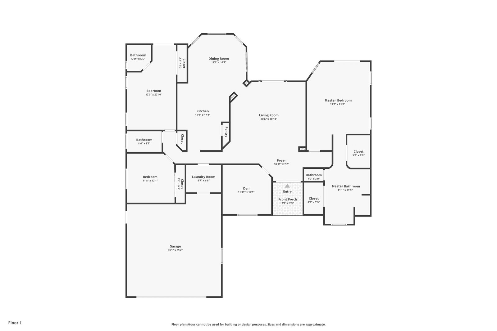 Zillow 3D Floor Plan Dimensions